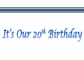 20th anniversary